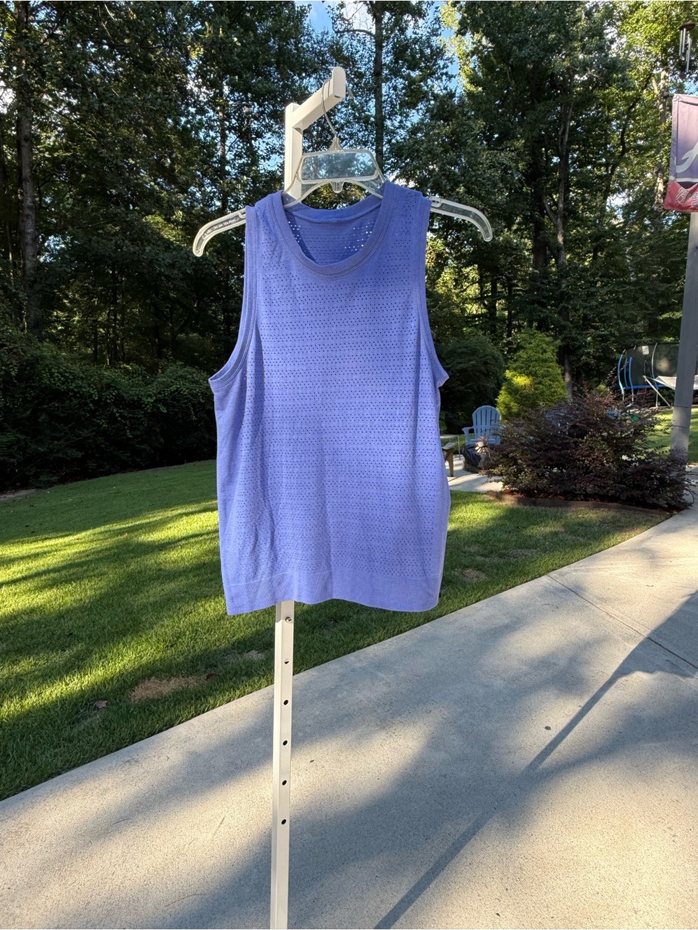 Lululemon Light Purple Sleeveless Knit Tank Top - Women